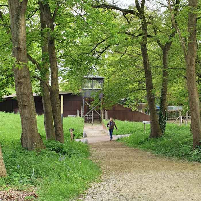 Amersfoort Concentration Camp - walking outside - Discover True Netherlands