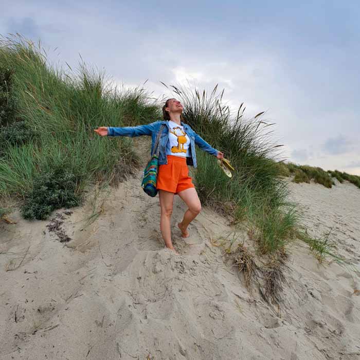 Renesse beach - I am standing in the dunes - Discover True Netherlands